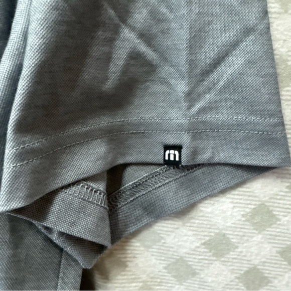 Travis Matthew Shirt Mens Extra Large Gray Polo Pullover Golf Sports Casual - Picture 6 of 9